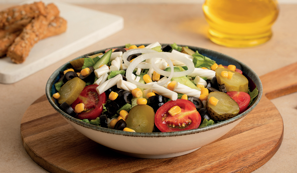 PEYNİRLİ SALATA - CHEESE SALAD